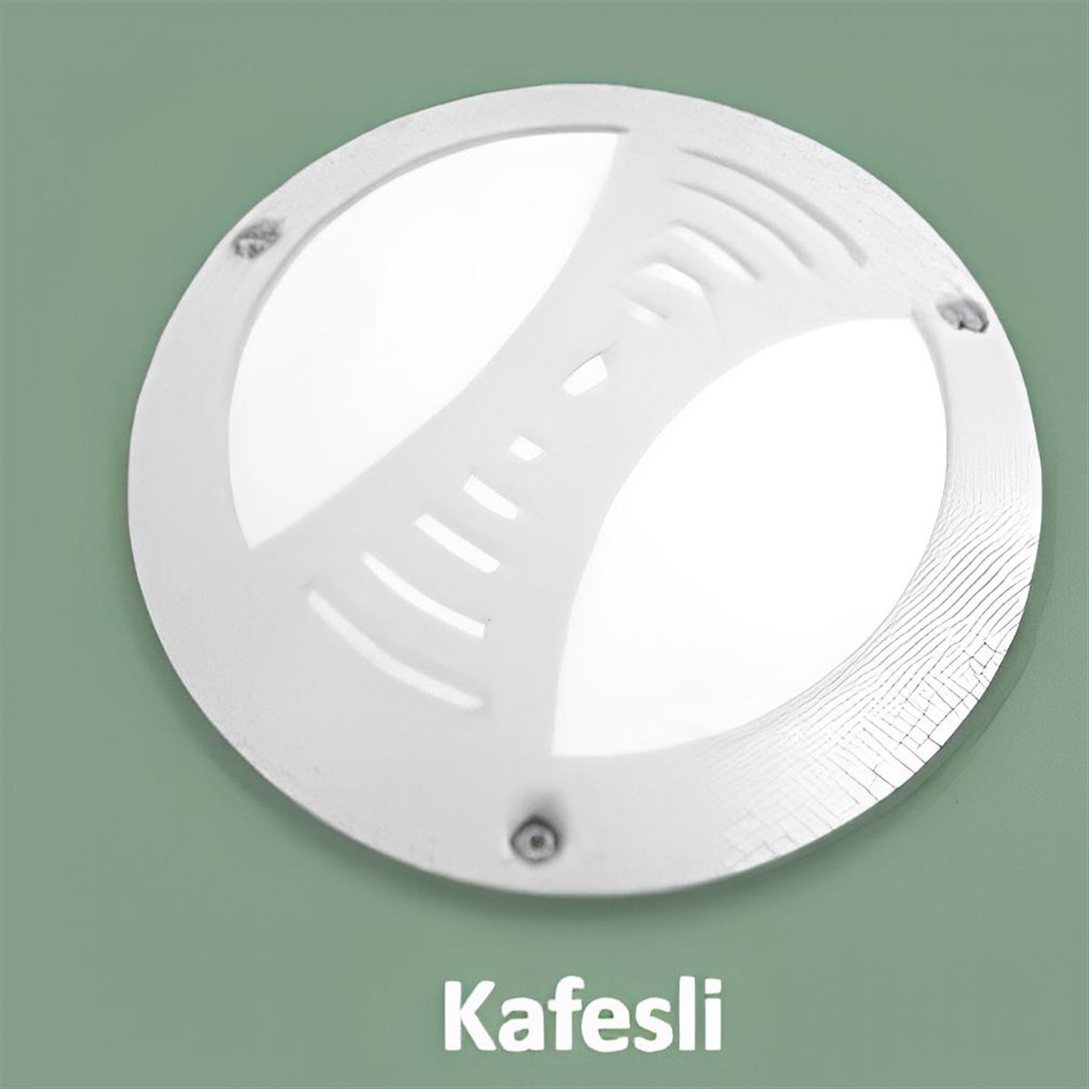 Kafesli Beyaz 18W 1